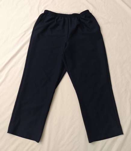 Pantalon Femme Karen T Petite Taille 14P Noir - Occasion Très Bon État, Coupe Droite
