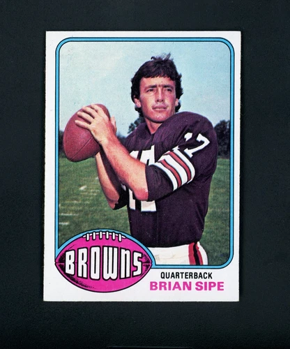 Brian Sipe 1976 Topps RC - Cleveland Browns #516 NM+