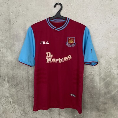 WEST HAM UNITED 2001 2002 2003 HOME FOOTBALL SHIRT FILA