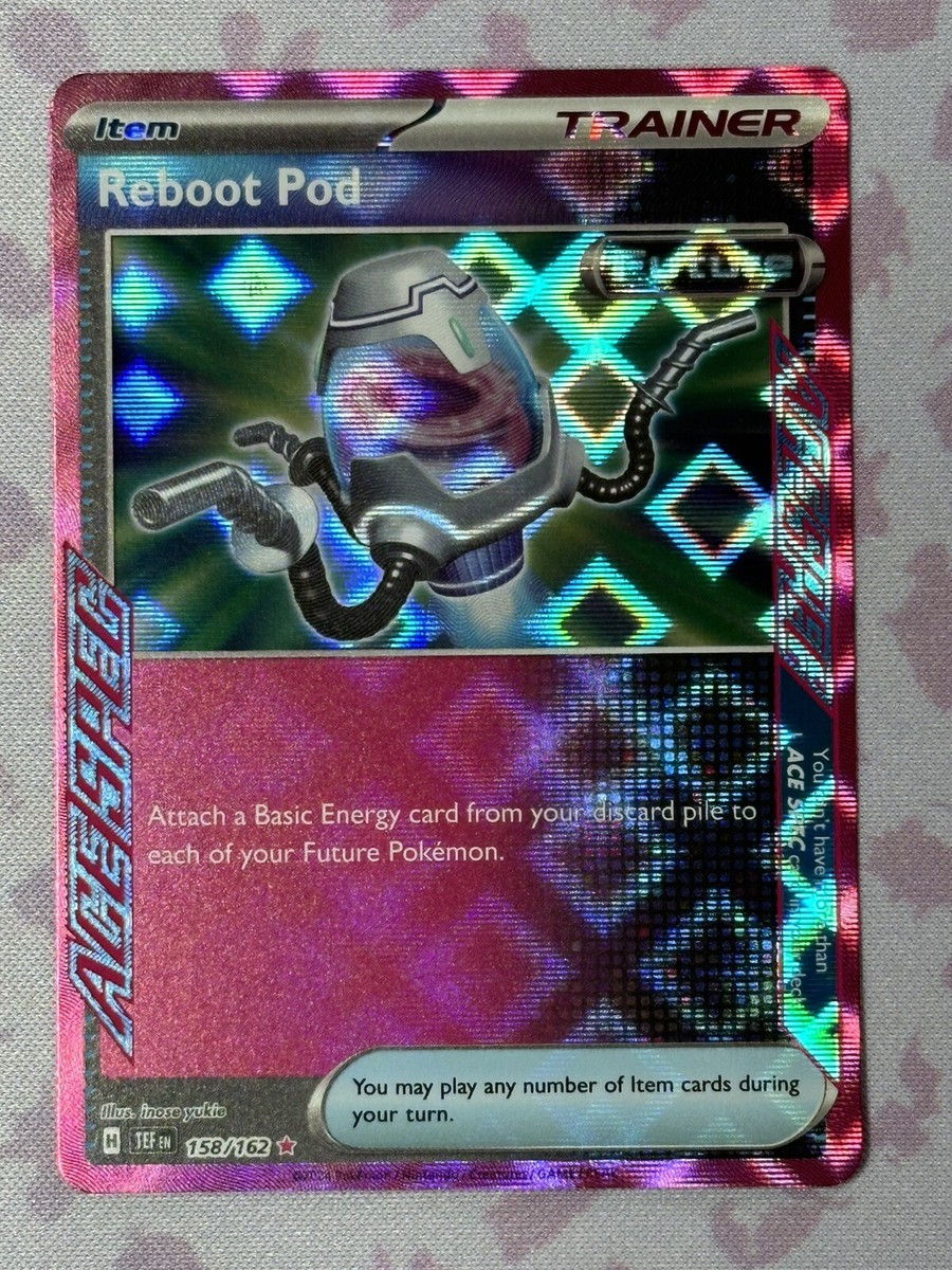 Pokemon Card - Reboot Pod Temporal Forces 158/162 ACE SPEC Holo