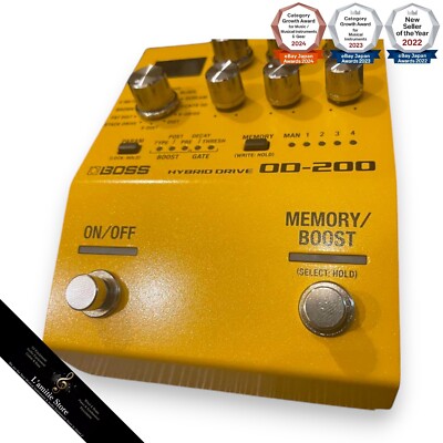Boss OD-200 Hybrid Drive Overdrive Guitar Effects Pedal