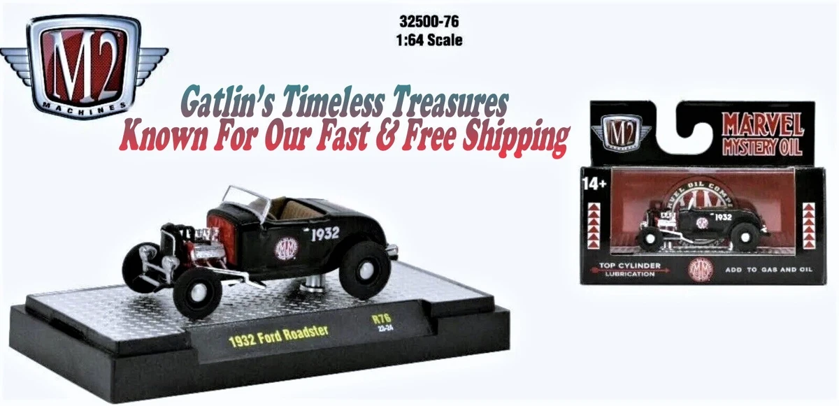 M2 Machines Marvel Mystery Oil 1932 FORD ROADSTER R76 Limited  