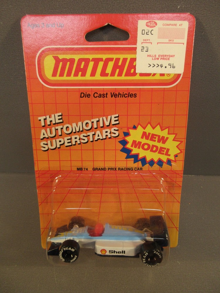 Matchbox 1987 MB74 Grand Prix Racing Car