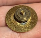 Cavalry Regiment B Troop Collar Disc Disk Calvary Cav Screw Back Type 2 Gilt — photo 2