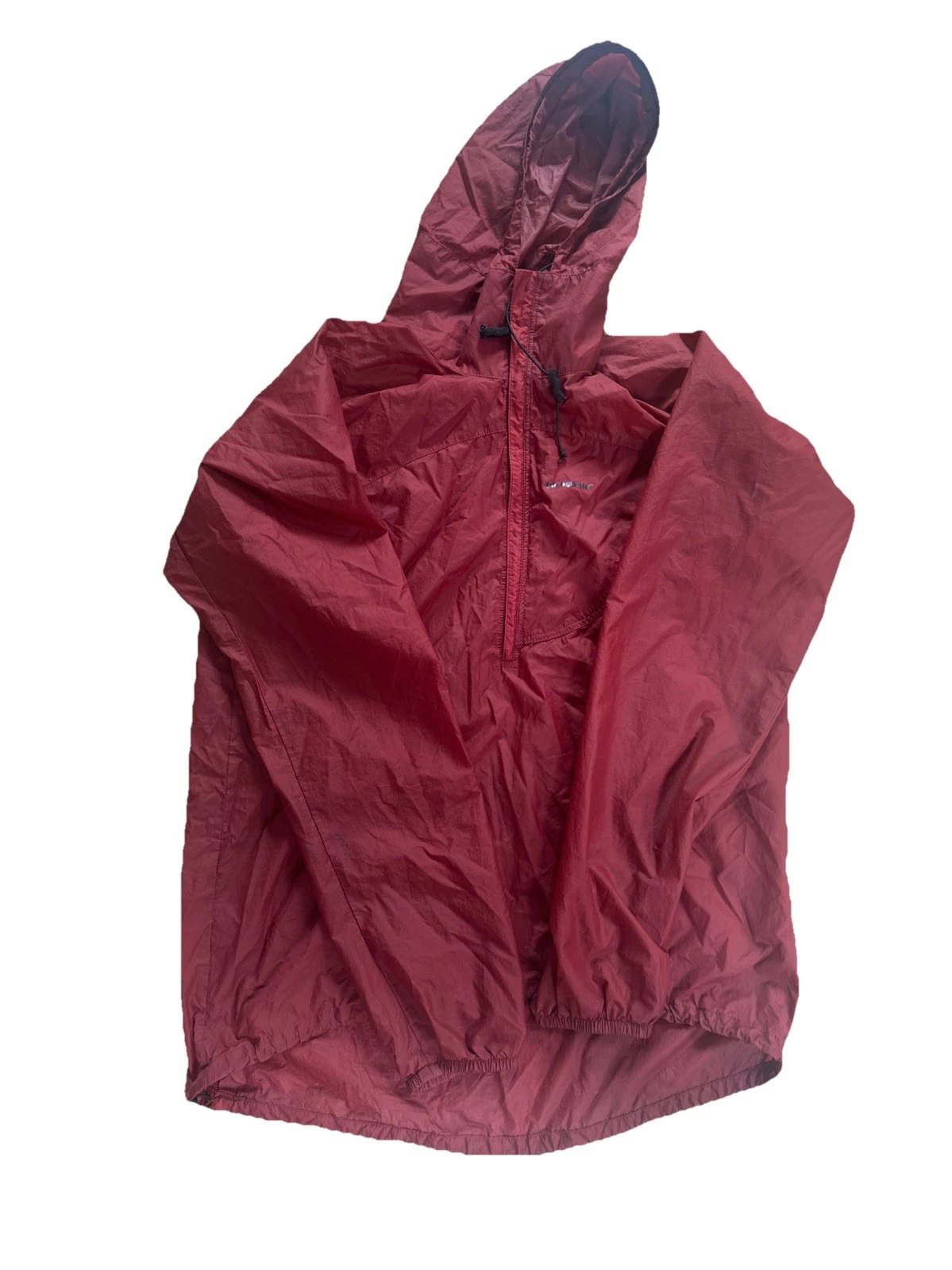Vintage Patagonia Light Weight Anorak Jacket Burgundy Size Small