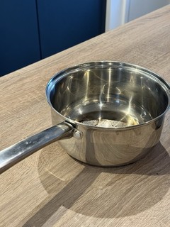 Stainless Steel Saucepan / Cooking Pot with Handle – Used – Good Condition