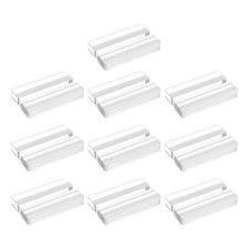 10 Pcs Table Card Holder Clear Acrylic Sign Name Holders for Tables Place