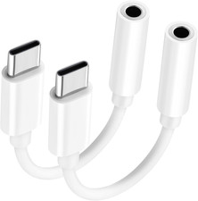 USB C to 3.5Mm Audio Adapter - Headphone Jack Adapter for Iphone 16/16 Pro/15/15