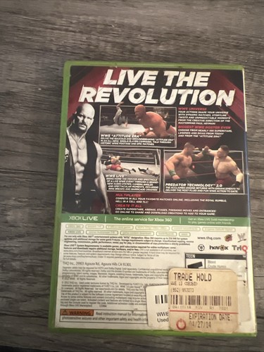 WWE 13 Xbox 360 Game and Case - Picture 4 of 4