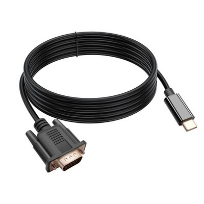USB C to VGA Cable 5.9ft/1.8M, USB Type C to VGA Cable, Suitable for US3472