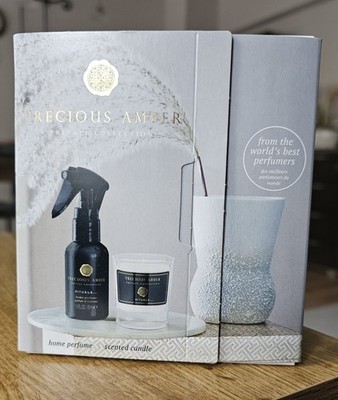 Rituals Precious Amber Geschenk Set  2 Tlg Mini Kerze &Raum Spray Neu
