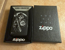 NEW IN BOX Zippo Sons of Anarchy Grim Reaper Windproof Lighter