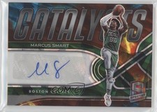 2021-22 Spectra Catalysts Signatures Astral Prizm 24/49 Marcus Smart Auto 16n7