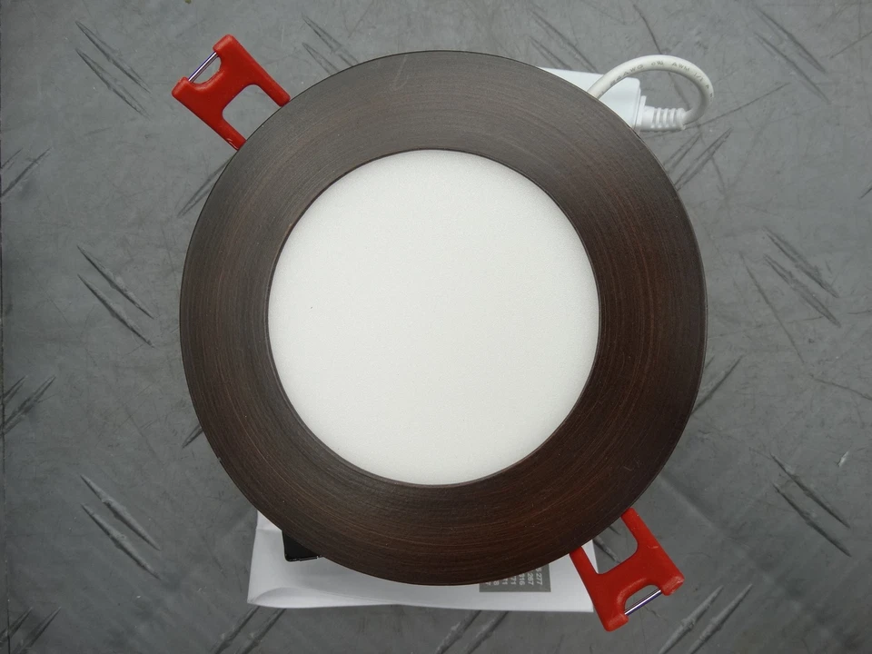 Commercial Electric Ultra Slim LED 4in Adj Color Temp Canless Recessed Light - Image 4 of 4