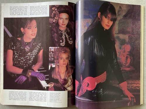 COSMOPOLITAN Magazine VTG Issue - December 1985 w/ Brooke Shields - Picture 10 of 15