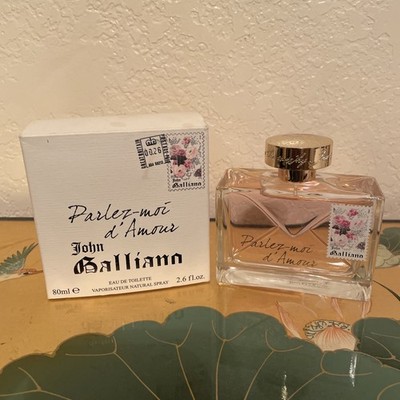 Parlez-moi d'Amour  by John Galliano Women's EDT Spray 2.6 FL OZ/80 ML NIB RARE