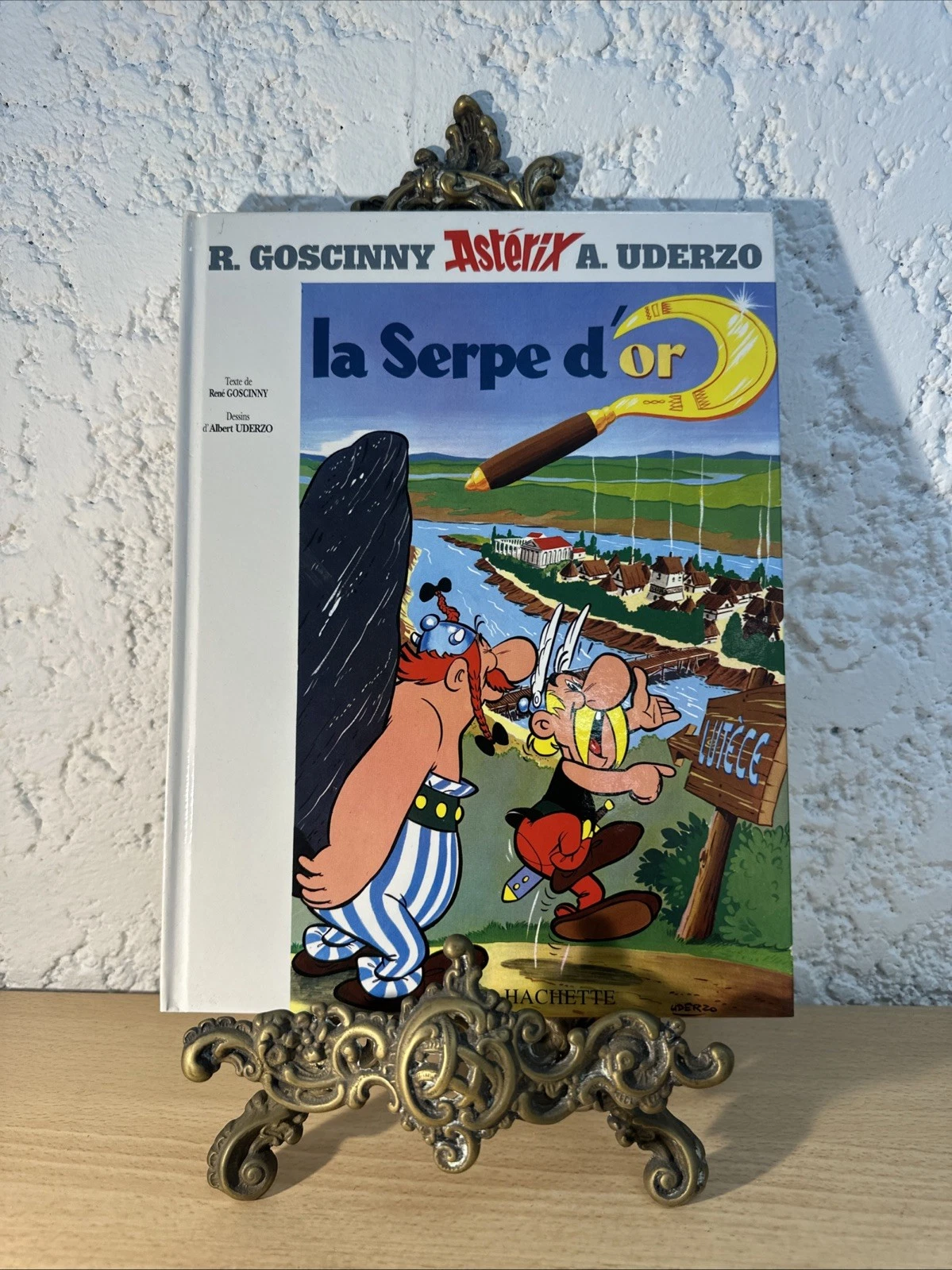 Bd Astérix Le Serpe D’or Hachette Édition Uderzo