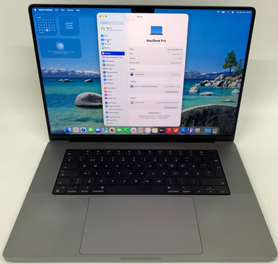 Apple MacBook Pro A2485 16,2'' M1 PRO 16GB RAM 512GB SSD Grade B FIN