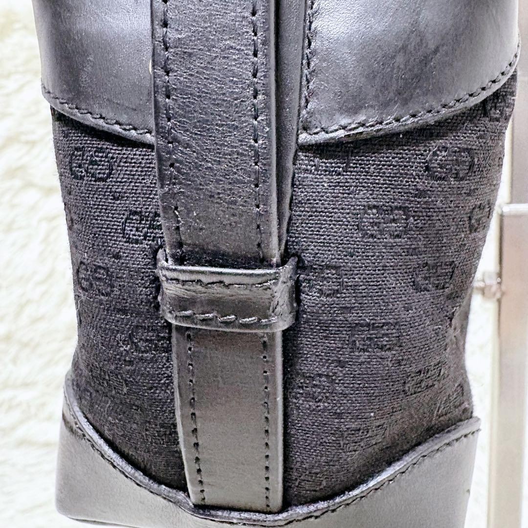 Authentic Old GUCCI micro GG interlocking mini sh… - image 17