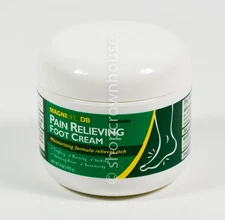 MagniLife DB Pain Relieving FOOT CREAM moisturizing 4oz homeopathic ~ READ!!
