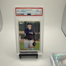 Will Ferrell 2015 Topps Archives #WF-2PSA 10 GEM MINT RARE ROOKIE CARD RC. rookie card picture