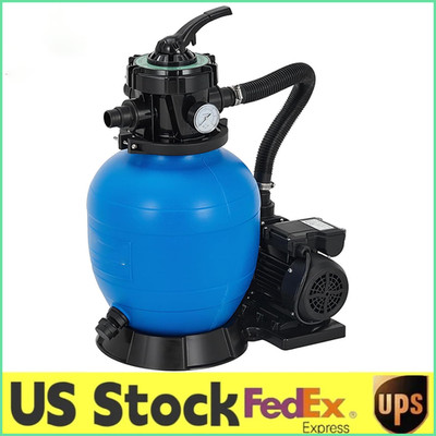 1/3,1/2,3/4,1,1.5 HP Above Ground Pool Sand Filter Pump W/7-Position Multi-Port