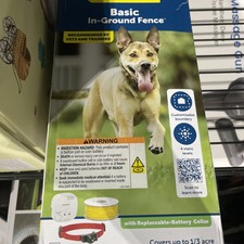 PetSafe Basic In-Ground Pet Fence   Covers 1/3-Acre Yard with Included Wire