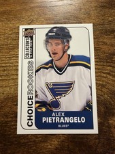 2008-09 Collector's Choice #234 Alex Pietrangelo RC Rookie Blues