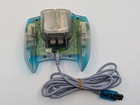 Sega Dreamcast Controller Millennium 2000 Aqua Blue Pad HKT-7700 Tested NearMint