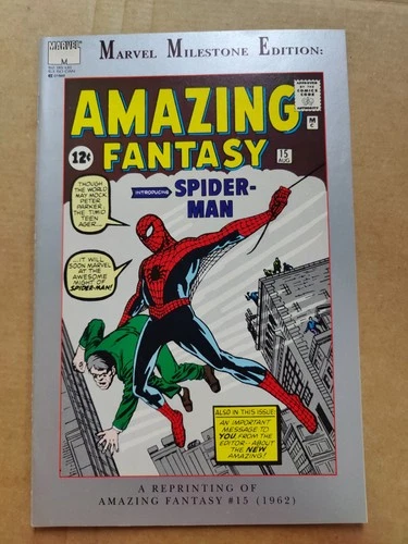 Marvel Milestone Edition: Amazing Fantasy #15 (1992) Spider-Man Marvel VF+