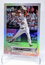 2022 Topps Update #US202 Nick Wittgren Rainbow Foil