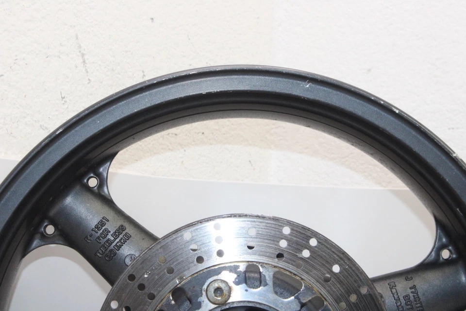 1995 KAWASAKI NINJA ZX6R ZX600F ARO DE RODA TRASEIRA FABRICANTE DE EQUIPAMENTO ORIGINAL - Imagem 3 de 4