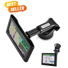 Versatile 17mm Suction Cup Mount for Garmin GPS - Easy Installation Included