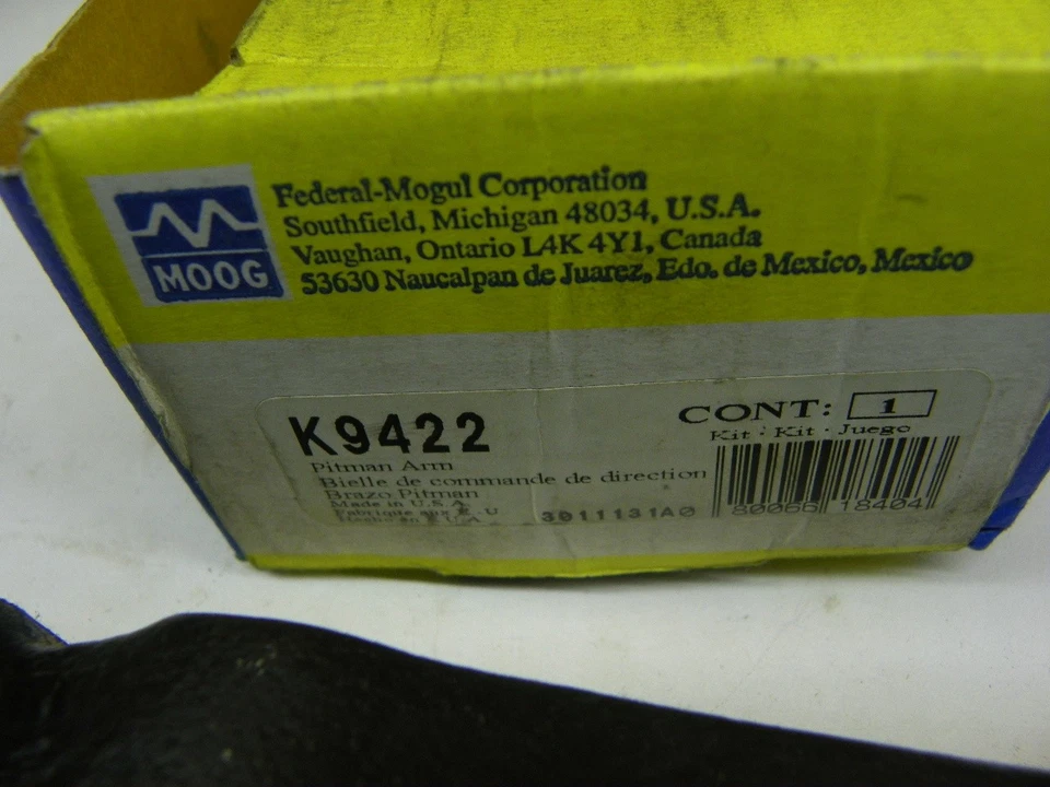 Moog Steering Pitman Arm TOYOTA 4RUNNER PICKUP Truck 1986-1995 K9422 45401-35240 - Изображение 3 из 4