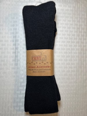 New! Alpaca Leggings Unisex Black Sz Small/Medium