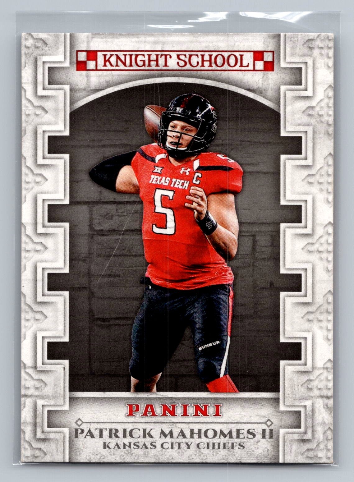 2017 Panini #KNS-PM Patrick Mahomes II Knight School