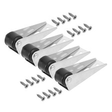  4 Pcs Ruota Per Cancello Scorrevole Puleggia Della Porta Garage Pista Groove