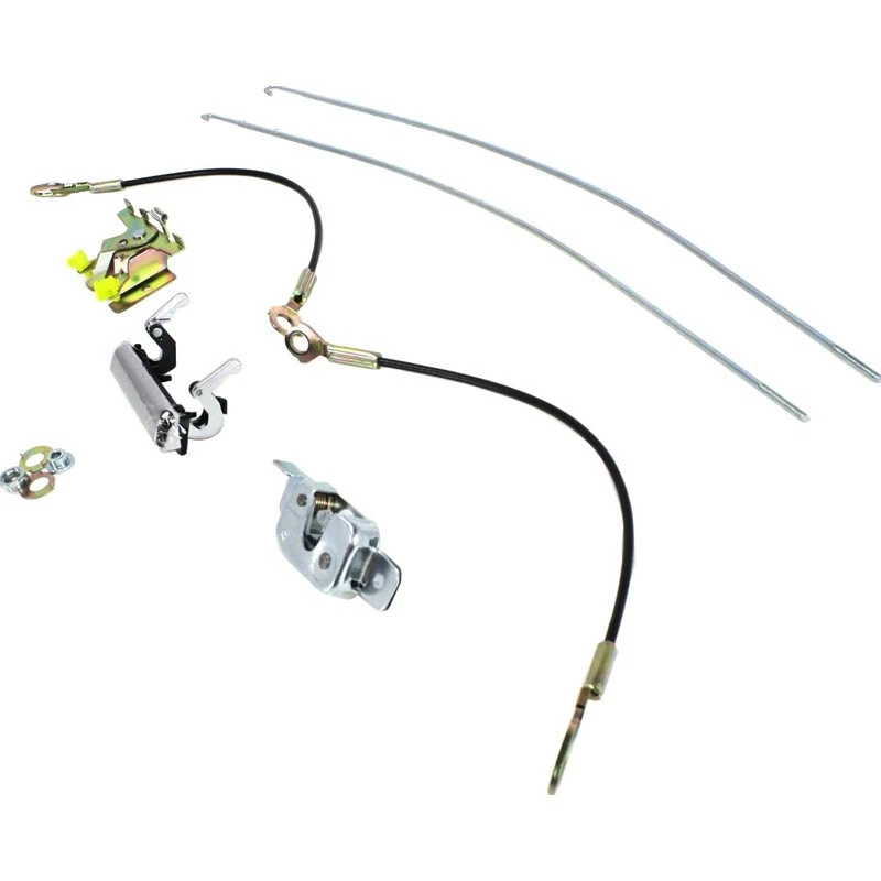 尾门锁黑色适用于 1987 - 1997 年福特 F-150 F-250 F-350 F-53 F-Super F-59 — 第 2/4 张图片