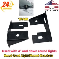 Hood LED Pod Ditch Light Mount Bracket For Ford 89-11 Ranger/91-00 Explorer US