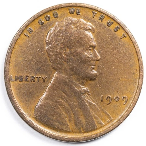 1909 VDB Wheat Penny Very Fine (VF)