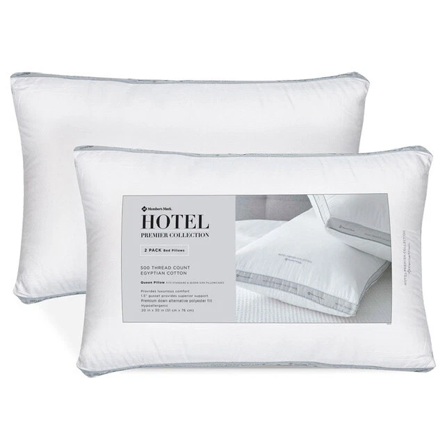 Hotel Premier Collection Queen Pillows By Members Mark (2-pack