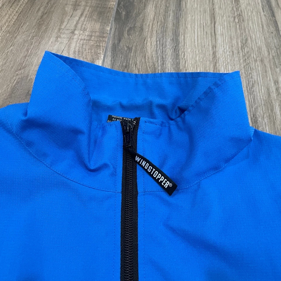 Jaqueta Gore Bike Wear Masculina Extra Grande Azul Windstopper Ciclismo Windbreaker - Imagem 2 de 4