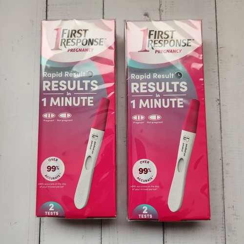 FIRST RESPONSE Rapid Result Pregnancy Test - 2 Tests Exp 04-2026 - 第 1/2 張圖片