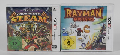 Nintendo 3DS,Code Name S.T.E.A.M. + Rayman Origins