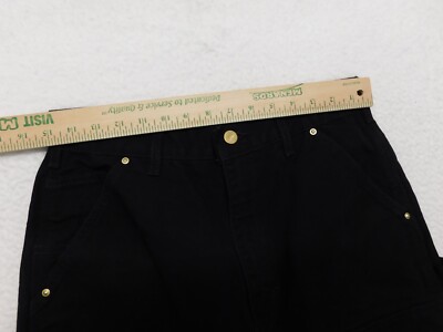 Vintage Carhartt Double Knee Pants ~30x33.5 B01-BLK USA Vintage Carhartt Double Knee Pants ~30x33.5 B01-BLK USA