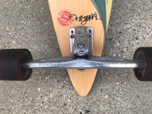 Patineta longboard original Jay Alders Love Birds cola pintada surf patineta 37"" 8,1x37 - Imagen 15 de 16