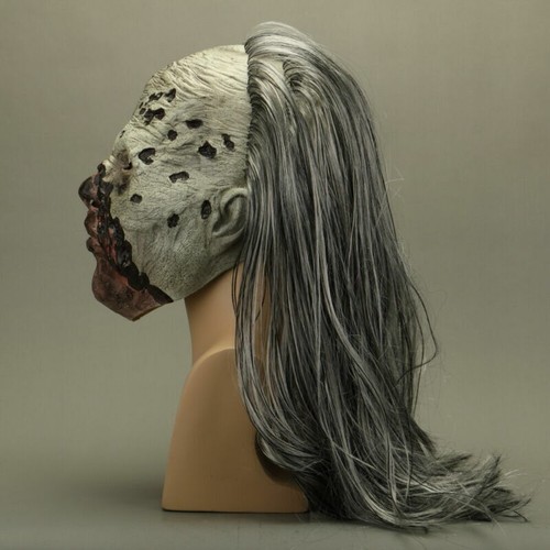 The Walking Dead Whisperers Beta Mask Cosplay Zombie Mask Halloween Party Props - Picture 7 of 12