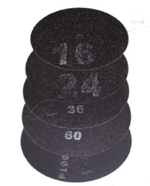 HEVO-PRO-LINE® Schleifpepier beidseitig 406 mm Ø von Korn 16 bis 100 passend Menzer 406