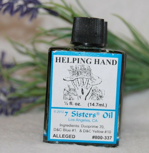 Helping Hand Magickal Oil (1) 4DRMs Protection, Good Luck, Santeria, Hoodoo, - Picture 10 of 10