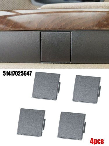 Cubierta-enchufe de panel de puerta 4 piezas 51417025647 para serie 7 E65 E66 745i 02-08 gris - Imagen 15 de 21